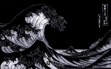 The Great Wave Off Kanagawa With A Twist 2560×1600 Hd Wallpapers