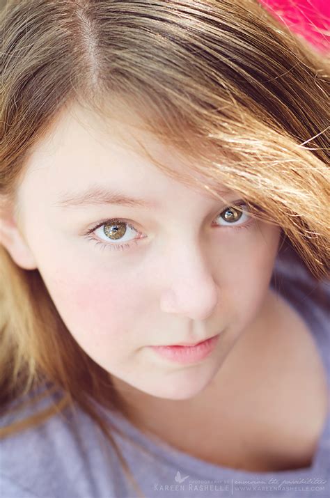 Portrait Of A Sweet Young Girl Behance
