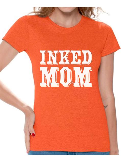 Awkward Styles Inked Mom Tshirt For Women Tattooed Mom Shirt Tatted Mom T Shirt Best Ts For