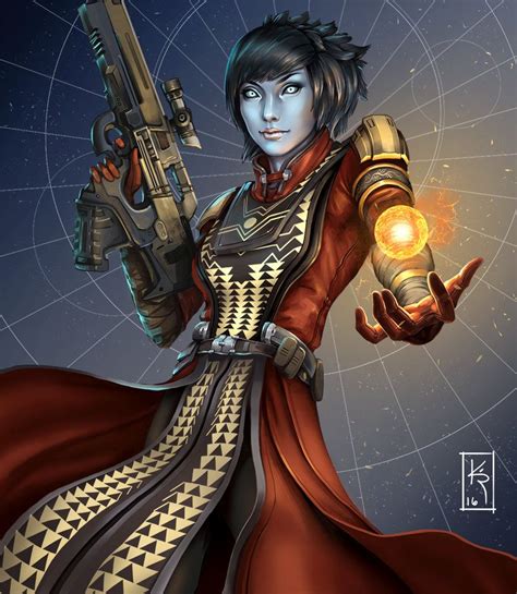 Lady Warlock By Artkreed Destiny Warlock Destiny Comic Destiny Game