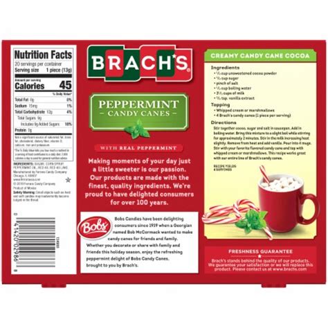 Brachs Peppermint Candy Canes 20 Ct Fred Meyer