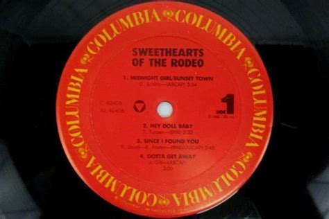 Sweethearts Of The Rodeo 1986 12 Vinyl 33 Rpm Lp Record Country Al