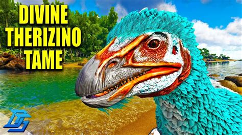 Divine Therizino Tame Ark Survival Evolved Modded Gaia Mod Pt
