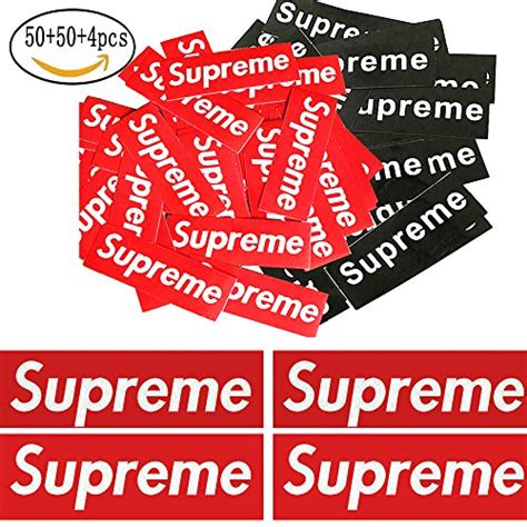 Buy Supreme Sticker Set 104pcs Includes 50 Small Red Stickers 50 Small
