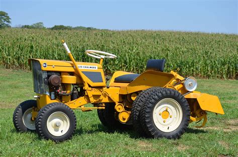 1962 Allis Chalmers B1 With Rotary Tiller Attachment Tractors