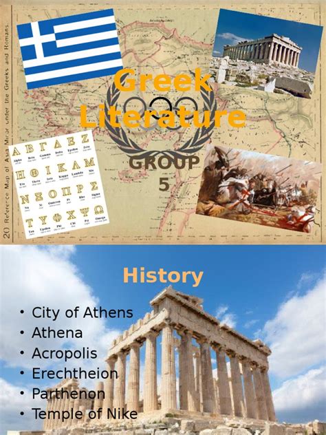 Greek Literature Ancient Greek Literature Greek Mythology