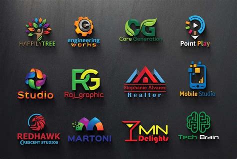 Design Professional 2d3d Logo By Rajgraphics Fiverr