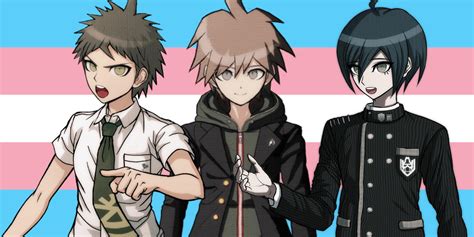Two Things In Common Ahoge And Trans Rdanganronpa