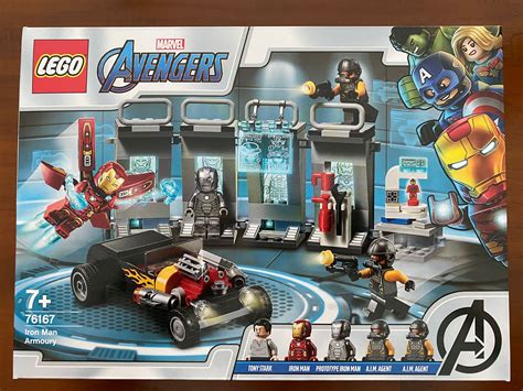 Lego Avengers 76167 Iron Man Armoury No Minifigures Hobbies And Toys