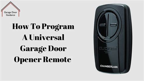 Liftmaster 375lm remote clicker universal remote. How To Program A Universal Garage Door Opener Remote - YouTube