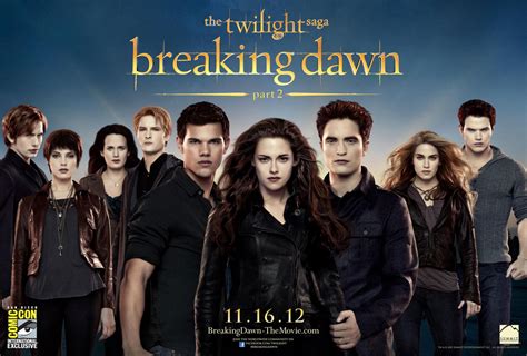 Poster The Twilight Saga Breaking Dawn Part 2 The Movie Blog