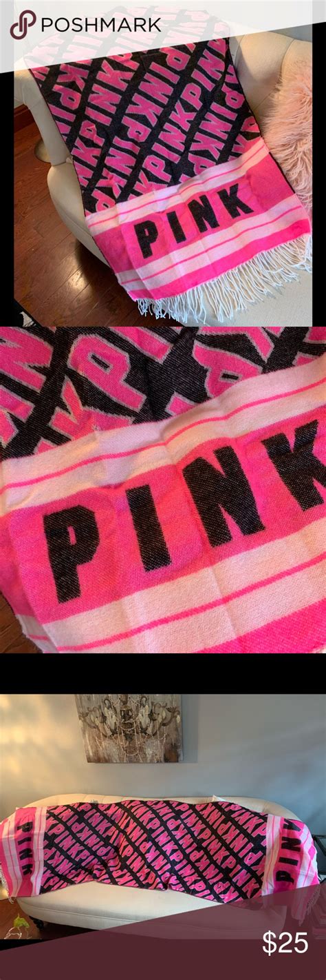 Vs Pink Throw Victoria Secret Pink Accessories Pink Throws Vs Pink