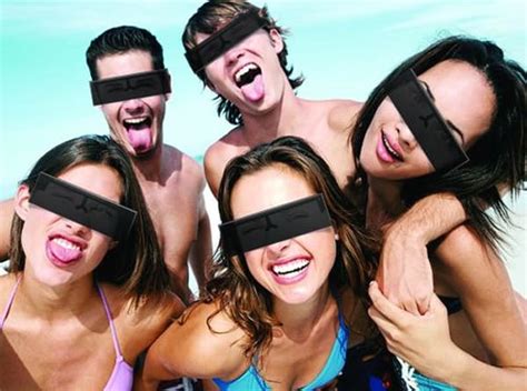 Stupidiotic Black Bars Censor Bar Glasses NoveltyStreet