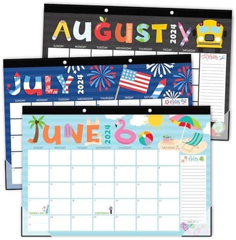 Amazon Hadley Designs Doodle Large Desk Calendar Desk