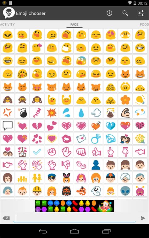 Unicode Emoji Chooseremoticon Input Amazonfr Appstore Pour Android