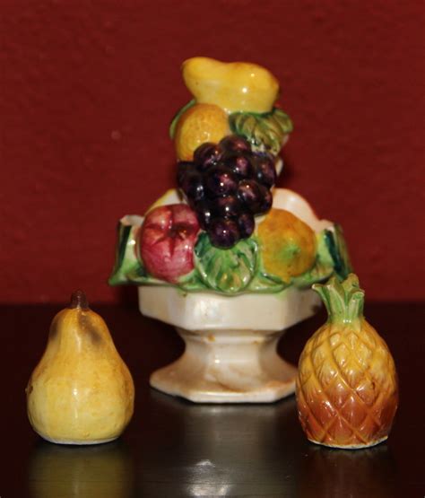 Beautiful Vintage Fruit Basket With Removable Pineapple And Etsy