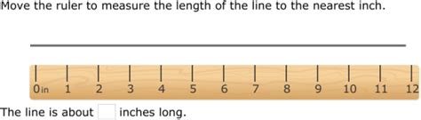 Ixl Measure Using An Inch Ruler 1st Grade Math