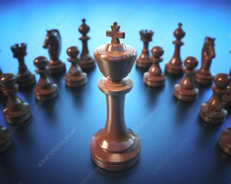 Chess King Illustration Stock Image F0239335 Science Photo Library
