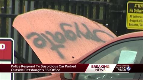 Police Respond To Suspicious Car Parked Outside Pittsburgh S FBI Office
