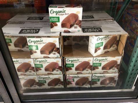 If items aren't in season, consider getting the frozen equivalent. Costco-1053793-Healthy-Choice-Organic-Fudge-Bar-all ...