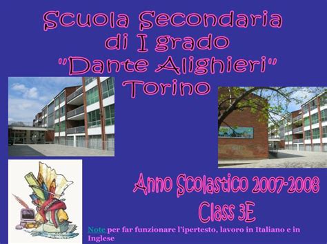 Ppt Scuola Secondaria Di I Grado Dante Alighieri Torino Powerpoint