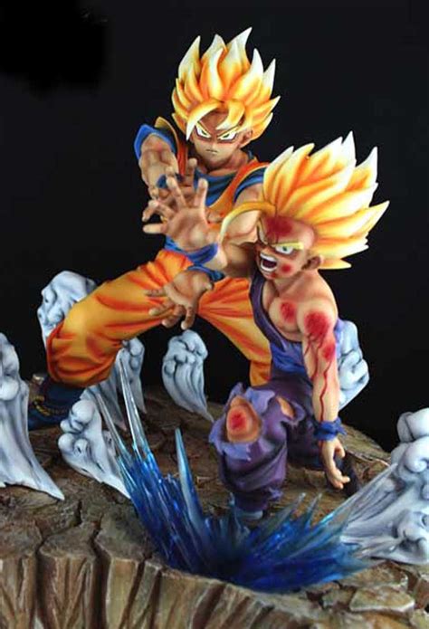 Incorporate it to your group of combat dolls to show to the planet that you are connected with the saiyan clan! Dragonball KAI Father-Son Goku Gohan Kamehameha Resin ...