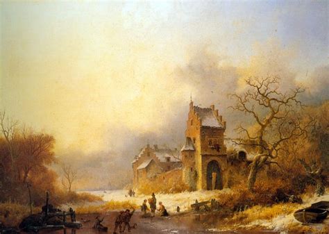 Frederick Marinus Kruseman Dutch Landscape Painter