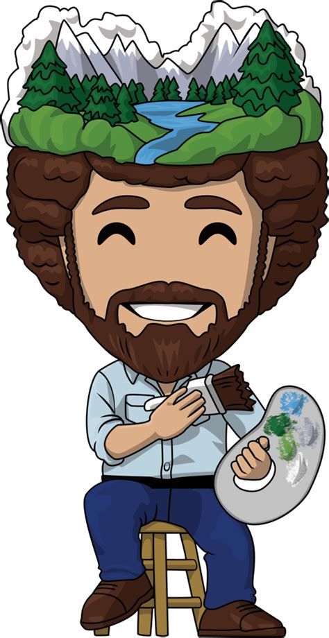 Bob Ross Youtooz Collectibles
