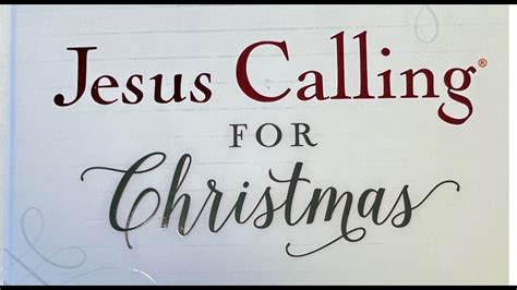 Jesus Calling For Christmas December 2 2022 Youtube