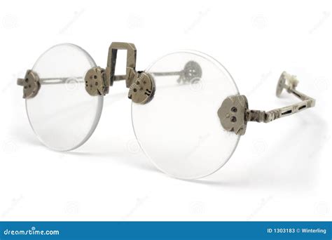 Ancient Eyeglasses Stock Image Image Of Glasses Farsighted 1303183