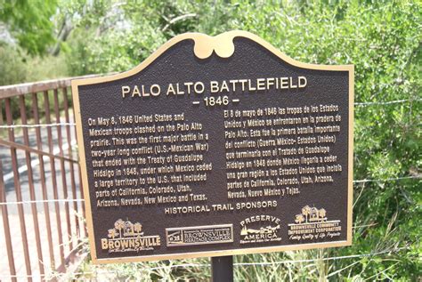 The Battle Of Palo Alto Texas Historical Markers