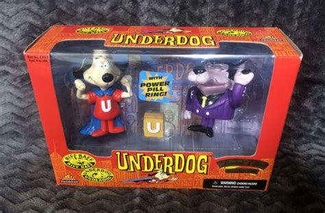 Underdog And Riff Raff 1998 Limited Edition Toy Products For Sale