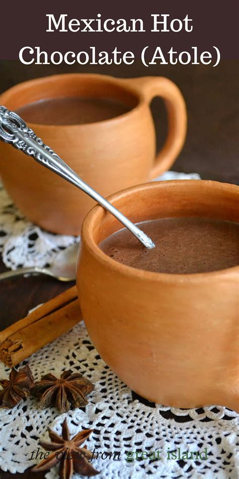 Mexican Hot Chocolate Atole Champurrado • Authentic Recipe