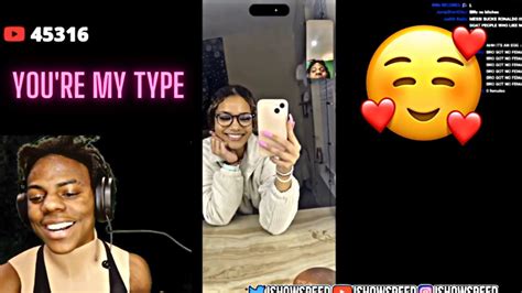 Ishowspeed Flirts With A New Girl 🤭 Getting Over Aaliyah Youtube