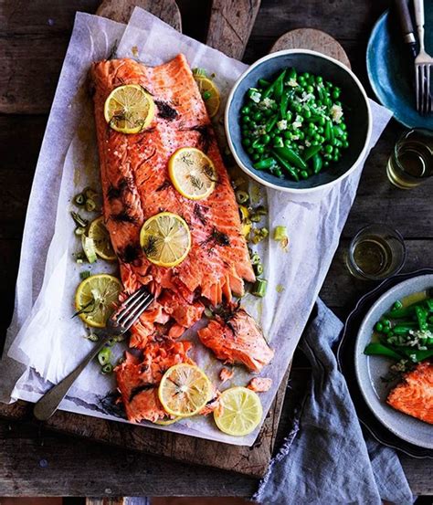 King prawn, herb & almond pesto pasta · 3. 32 fish recipes for Easter and beyond | Trout recipes ...