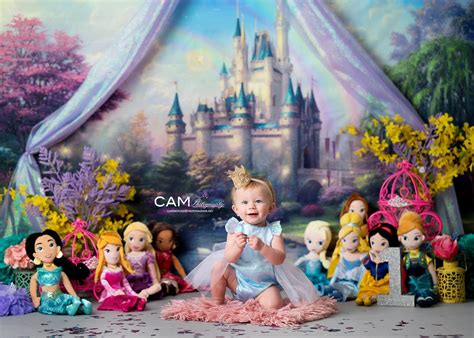 Clifton Nj Princess First Birthday 1st Birthday Photoshoot Disney