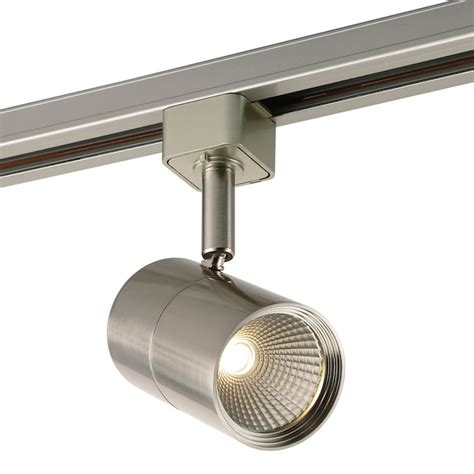 Project Source 1 Light Dimmable Brushed Nickel Flat Back Linear