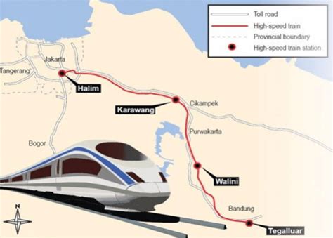 Route Of Jakarta To Bandung High Speed Rail Download Scientific Diagram