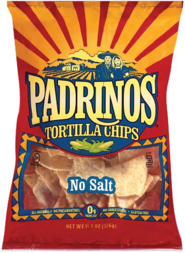 padrinos no salt tortilla chips 11 5 oz qfc