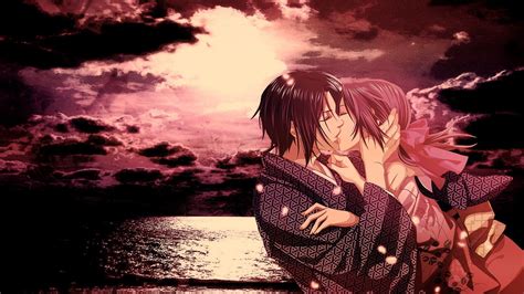 Kissing Anime Wallpapers Top Free Kissing Anime Backgrounds Gambaran