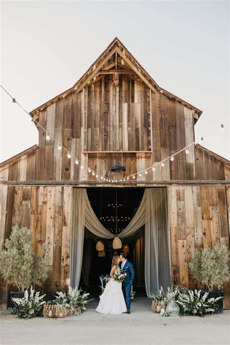 An Elevated Barn Wedding At A Ranch On Californias Central Coast