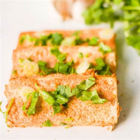 Tandoori Tofu Quick And Easy And Made With Indian Spices Spicy Savoury