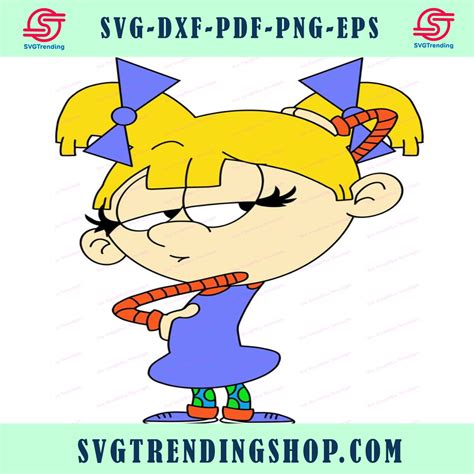Angelica Pickles Rugrats Fathers Dxf July Cricut Instant Check
