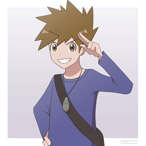 Pokemon Trainer Blue By Ipokegear On Deviantart