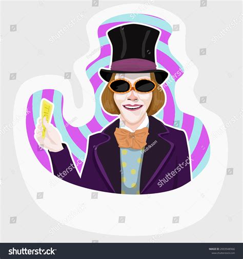 Willy Wonka Nerds Character