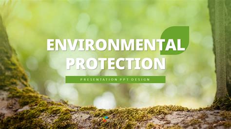 Environmental Protection Powerpoint Templates For Presentation