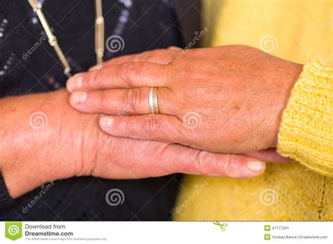 Elderly Women Hands Stock Image Image Of Health Hospice 47177341