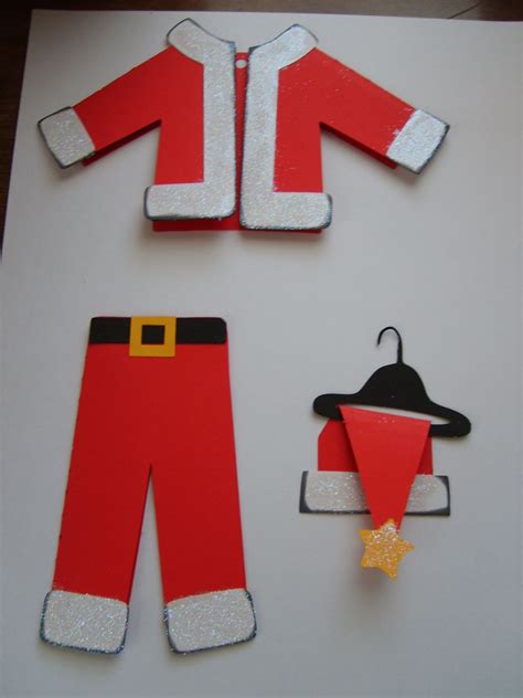 Santas Clothes For My Cards Digi Stamp Crafts Christmas Scrapbook