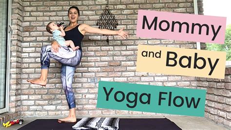Mommy And Baby Yoga Flow Postpartum Yoga With Baby Youtube