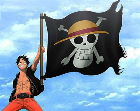 One Piece Luffy Flag Ubicaciondepersonascdmxgobmx